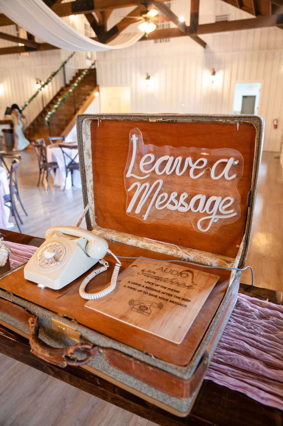 Audio Guestbook — ISC Events & Rentals Houston